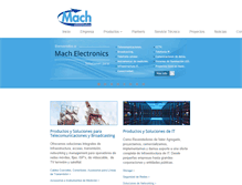 Tablet Screenshot of machelectronics.com